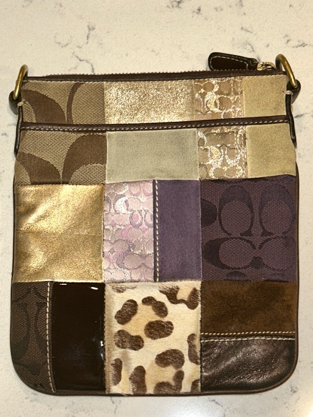 Coach Patchwork Crossbody No Strap